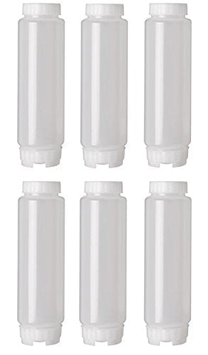 [Australia - AusPower] - 6 Pack FIFO 16 oz. Squeeze Bottles 