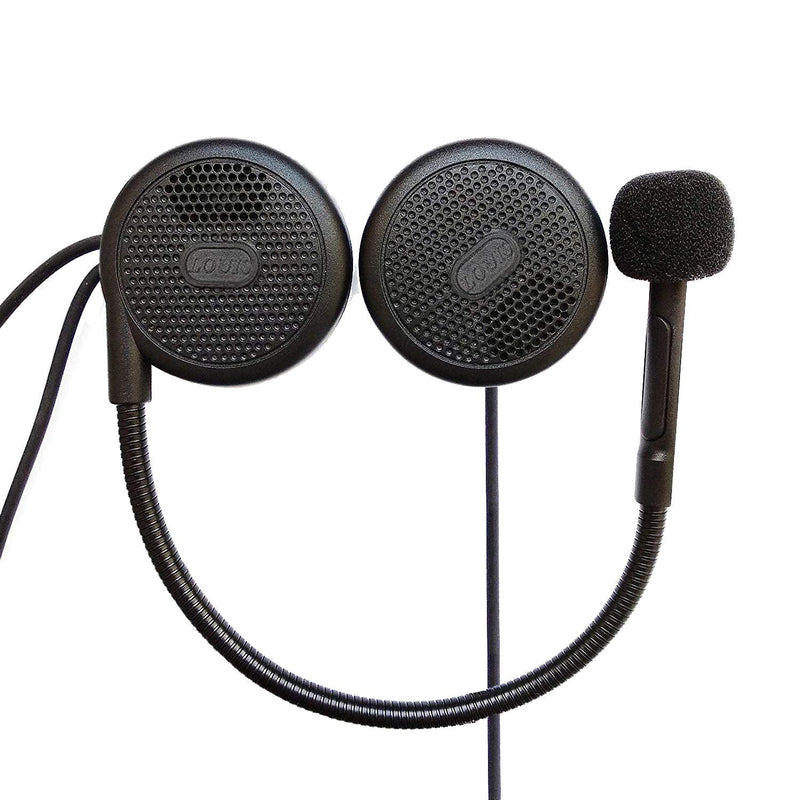[Australia - AusPower] - Motorcycle Helmet Wireless Bluetooth Headset Headphones for Helmets Wireless Headphones with Microphone Sound System for Motorcycle 0.27 inches Silm L1M 