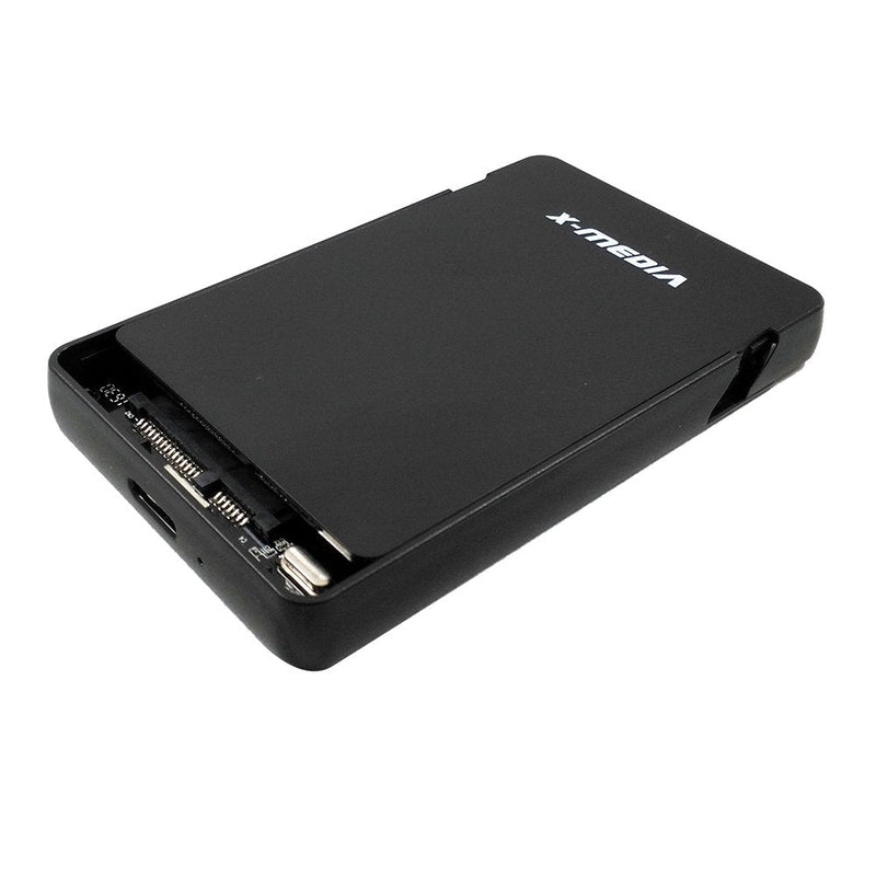 [Australia - AusPower] - X-MEDIA XM-EN2279U3 2.5-Inch Tool-Free USB 3.0 SATA Hard Disk Drive HDD External Enclosure Case for 7mm / 9.5mm 2.5-Inch SATA HDD and SSD 