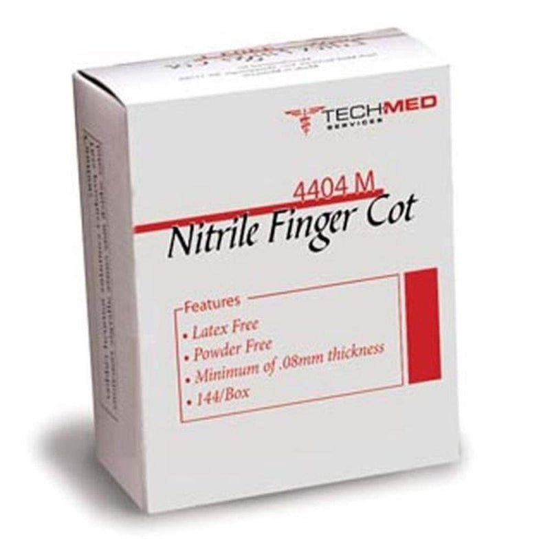 [Australia - AusPower] - DUKAL 4404S Tech-Med Finger Cot, Small, Nitrile (Pack of 144) 