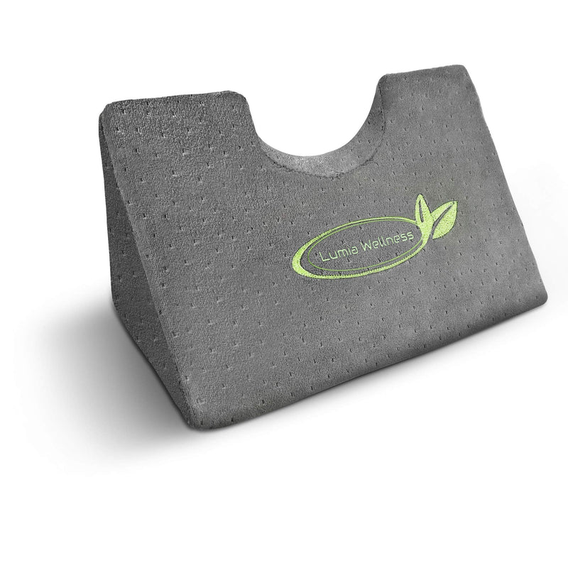 [Australia - AusPower] - Lumia Wellness Cervical Traction Wedge Pillow - Neck and Shoulder Relaxer, Cervical Spinal Correction, TMJ Pain Relief, Chiropractic Stretcher 