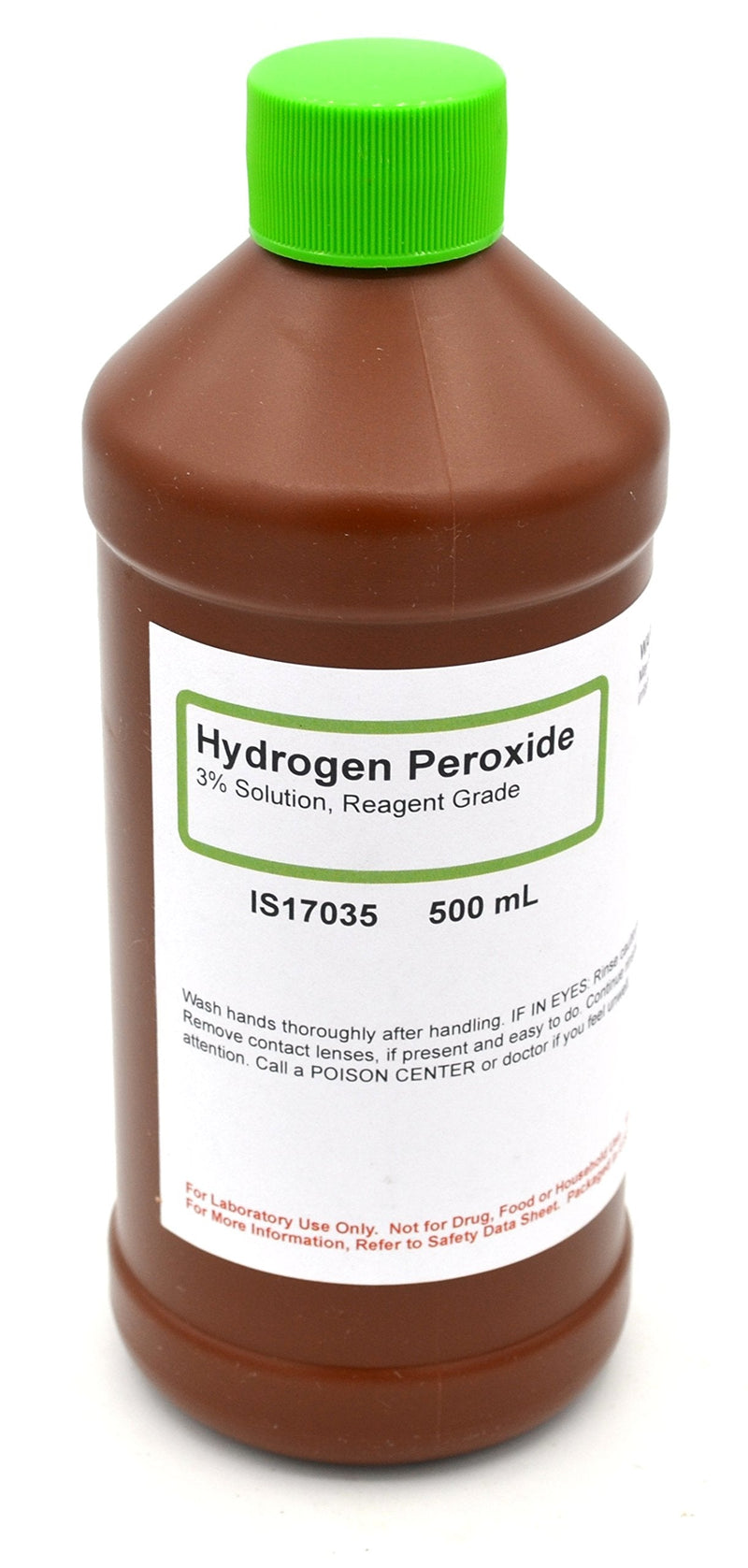 [Australia - AusPower] - 3% Reagent-Grade Hydrogen Peroxide, 500mL - The Curated Chemical Collection 