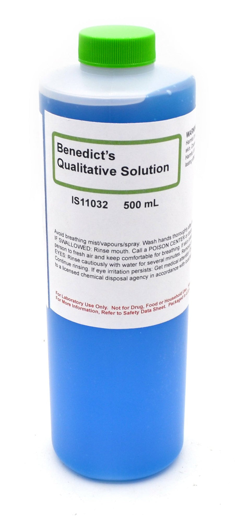 [Australia - AusPower] - Qualitative Benedict's Solution, 500mL - The Curated Chemical Collection 