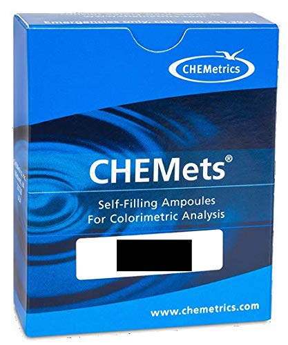 [Australia - AusPower] - CHEMetrics R-8510 CHEMets Phosphate/Ortho Refill, Stannous Chloride, 30 Ampoules 