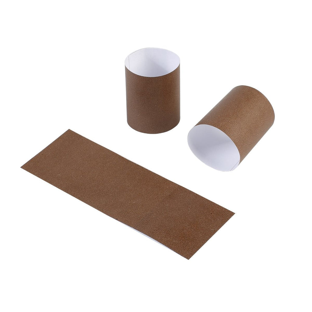 [Australia - AusPower] - Gmark Paper Napkin Band Box of 500 (Brown), Paper napkin rings self adhesive GM1052A Brown 