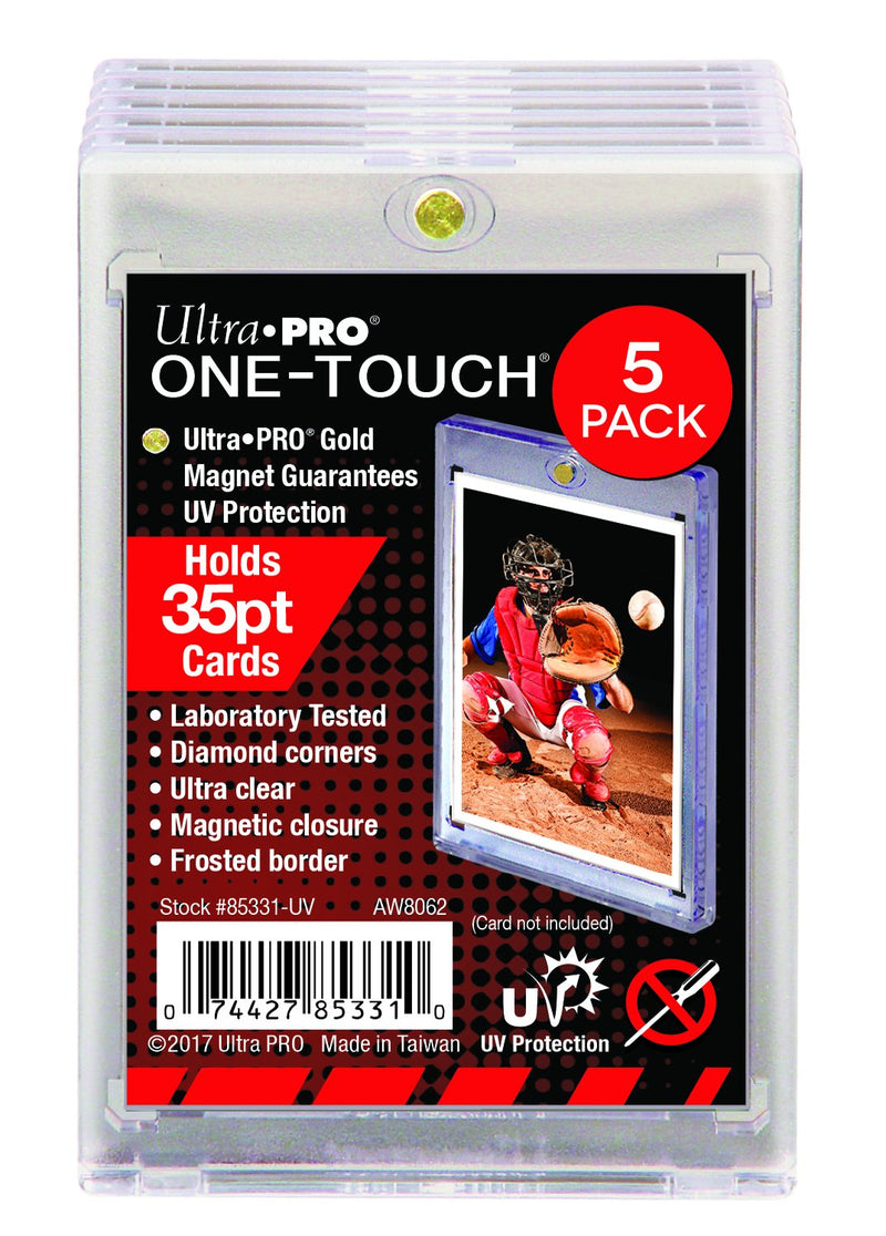 [Australia - AusPower] - Ultra Pro 35-Point ONE-Touch Magnetic Trading Card Holder (Pack of 5) 