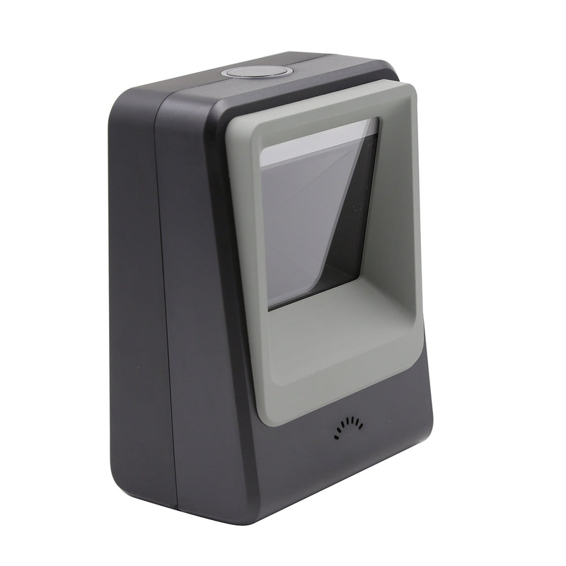 [Australia - AusPower] - TEEMI Handsfree 1D 2D Barcode Scanner, QR Omnidirectional Desktop USB Wired Virtual COM Port Automatic Bar Code Imager, Capture Screen barcodes, TMSL-60 Black 