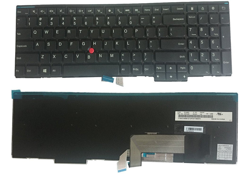 [Australia - AusPower] - US Layout Laptop Keyboard for ThinkPad P50s T550 T560 W541 W550s Model 20FL 20FK Series 