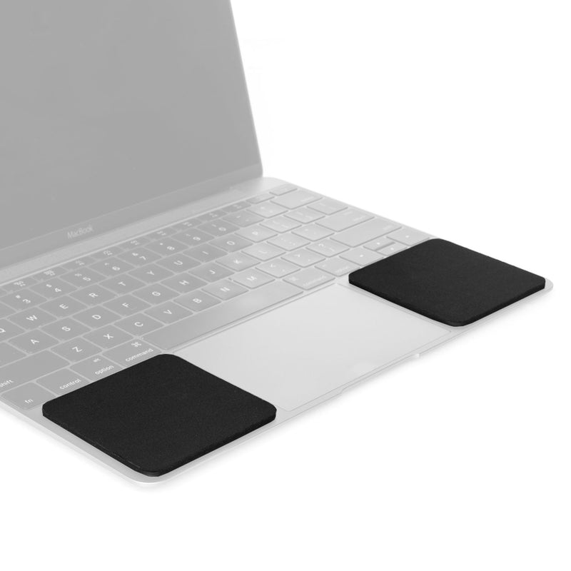 [Australia - AusPower] - Grifiti Small Slim Palm Pads are Notebook Wrist Rests with Tacky Silicone to Reposition for MacBooks and Laptops with Sharp Edges and Hard Surfaces (2 Small 3 x 2.75 inches Each) 