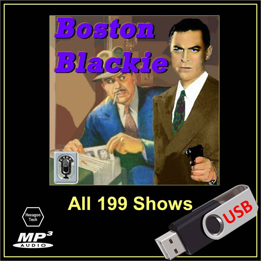 [Australia - AusPower] - Boston Blackie: All 199 Old Time Detective Radio Episodes in MP3 (USB Thumb Drive) 