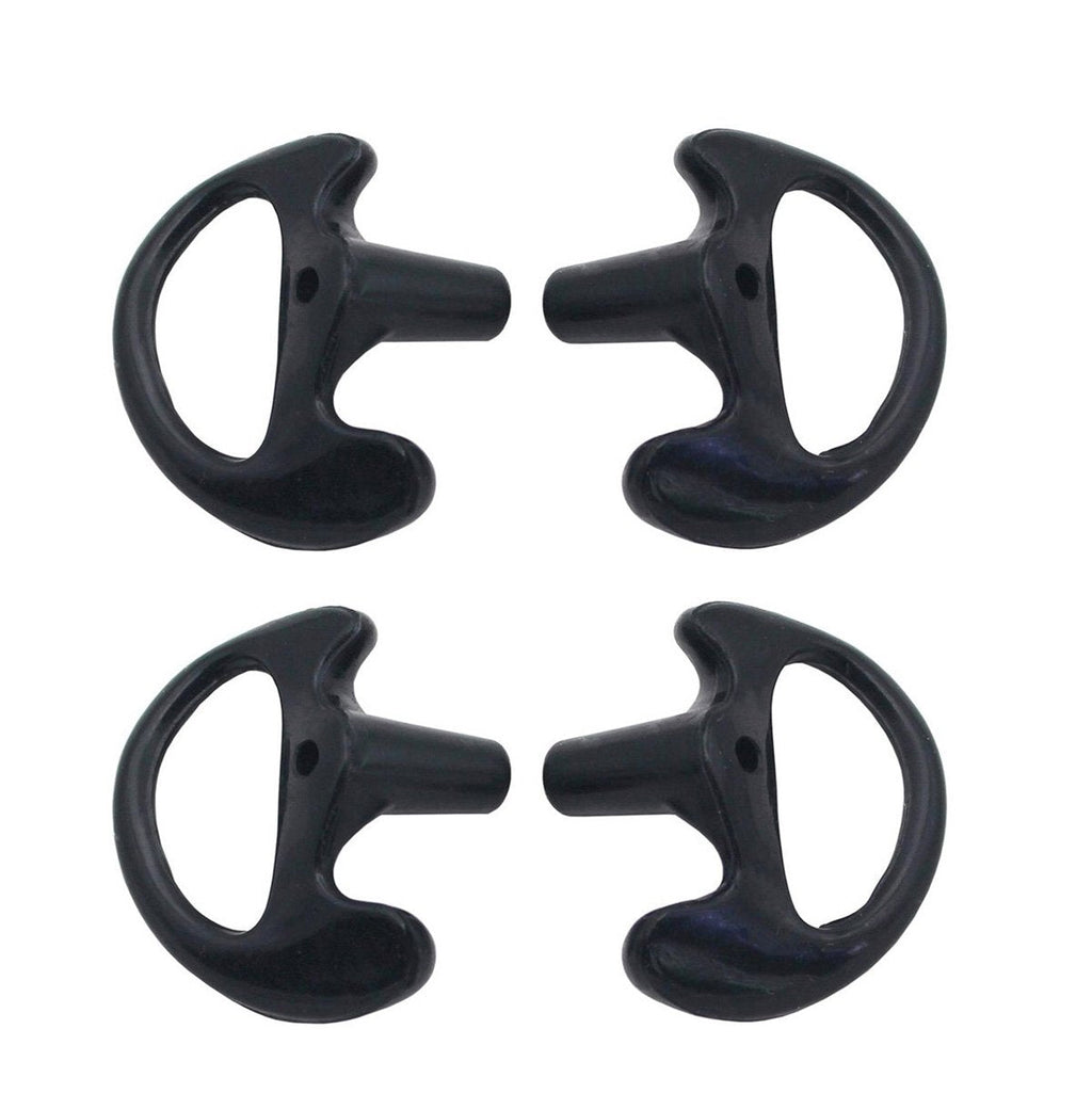 [Australia - AusPower] - GoodQbuy 2Packs Replacement Silicone Gel Earplug Earbuds (Left and Right) for Two Way Radio Headset Air Acoustic Earpiece Headset Walkie Talkie Earpiece (X-Large) X-Large 