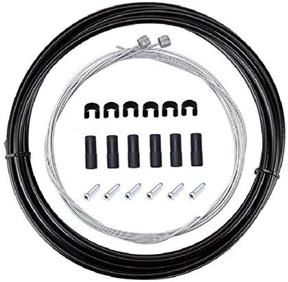 [Australia - AusPower] - BlueSunshine Bike Bicycle Brake Cable and Housing Set - Basic Brake Cable Replacement Kit for Your Bike, Cable housing 5mm 