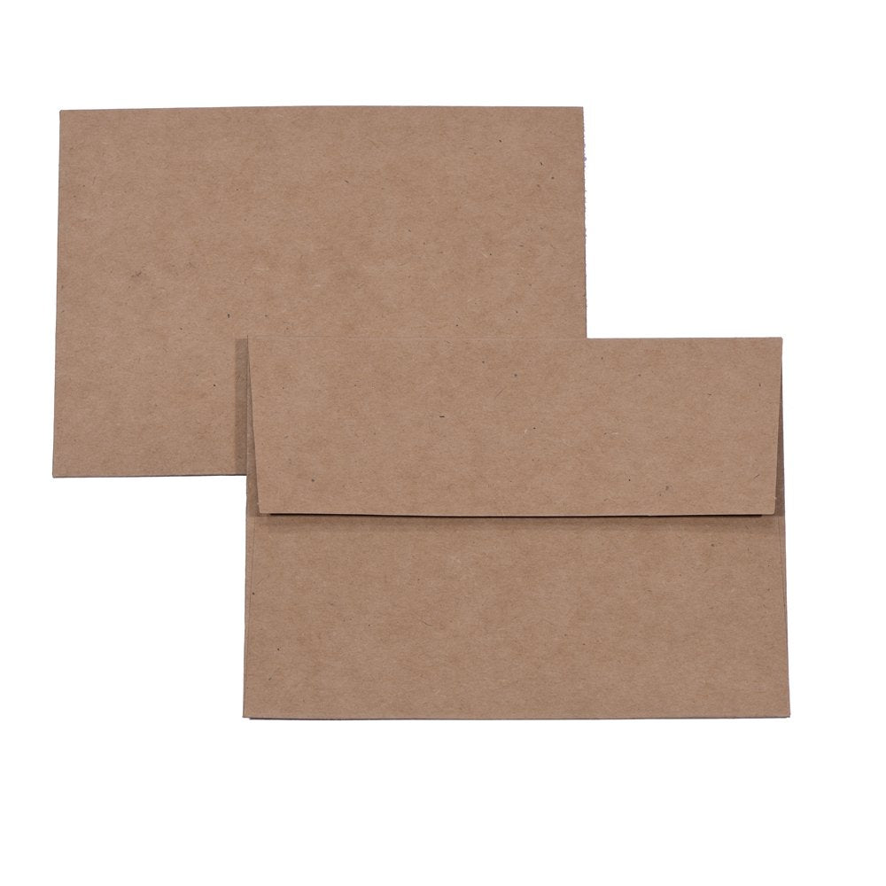 [Australia - AusPower] - A1 Small Envelope - Mini Brown Kraft Paper Envelopes| Self Sealing |Perfect sized envelopes for personalize gift cards, wedding envelopes or Birthday Party place cards- 5.125 x 3.625 Inches (A1) A1 (5.125 x 3.625 Inches) 
