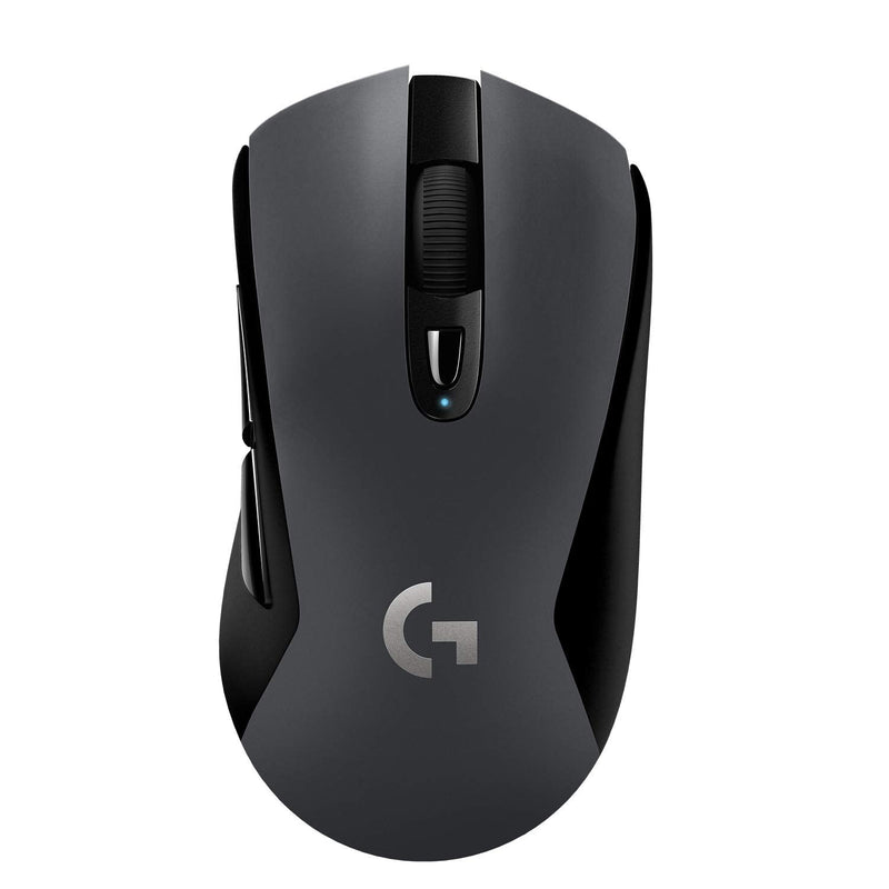 [Australia - AusPower] - Logitech G603 Lightspeed Wireless Gaming Mouse, Hero Sensor, 12000 DPI, Lightweight, 6 Programmable Buttons, 500h Battery Life, On-Board Memory, PC/Mac - Black 