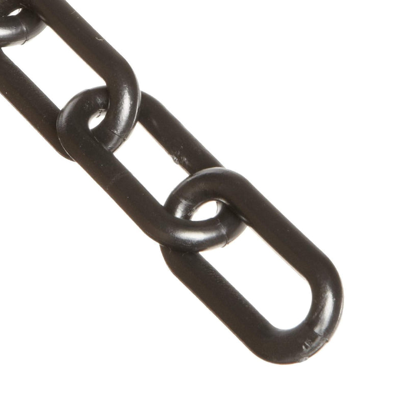 [Australia - AusPower] - Mr. Chain Plastic Barrier Chain, Black, 1.5-Inch Link Diameter, 25-Foot Length (30003-25) 