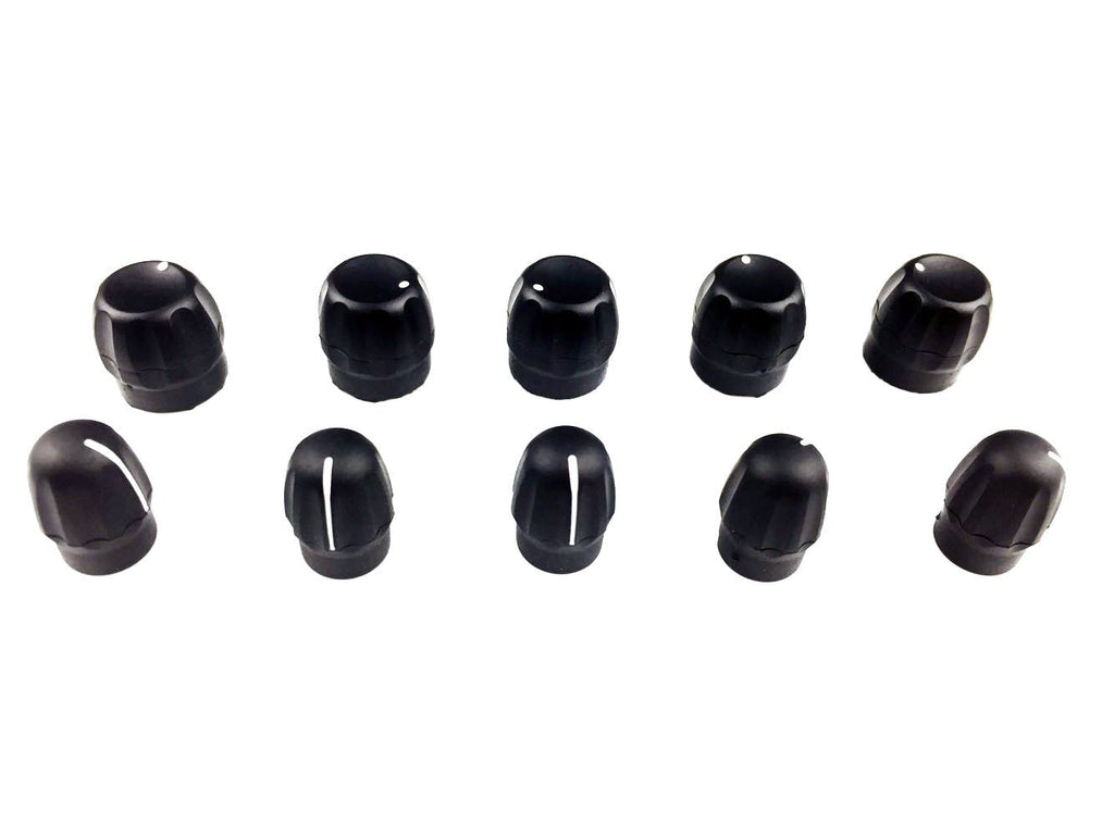 [Australia - AusPower] - Two Way Radio Volume Control knob and Channel Selector Knob Button Cap Replacement Compatible for Motorola GP338 GP380 HT1550 HT1250 CP150 CP160 Walkie Talkie (5pair) 5pair 
