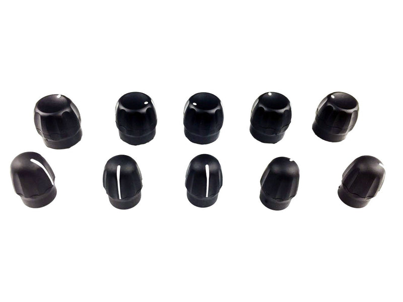 [Australia - AusPower] - Two Way Radio Volume Control knob and Channel Selector Knob Button Cap Replacement Compatible for Motorola GP338 GP380 HT1550 HT1250 CP150 CP160 Walkie Talkie (5pair) 5pair 