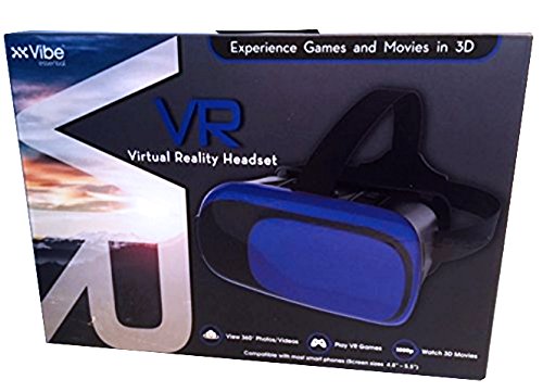 [Australia - AusPower] - Vibe Essentials VR Virtual Reality Headset (Blue) 