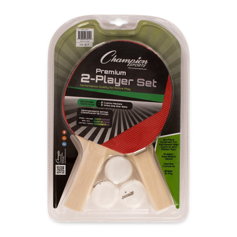 [Australia - AusPower] - Champion Sports Table Tennis Set 2 Player Set 