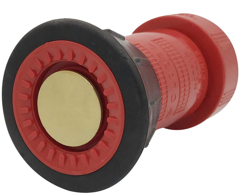 [Australia - AusPower] - Happy Tree 1-1/2" NPSH Fire Hose Nozzle Polycarbonate Spray Jet Fog Industrial Fireman 1.5" Nozzle 75 gpm Fire Equipment FHSN02 1.5"NPSH 