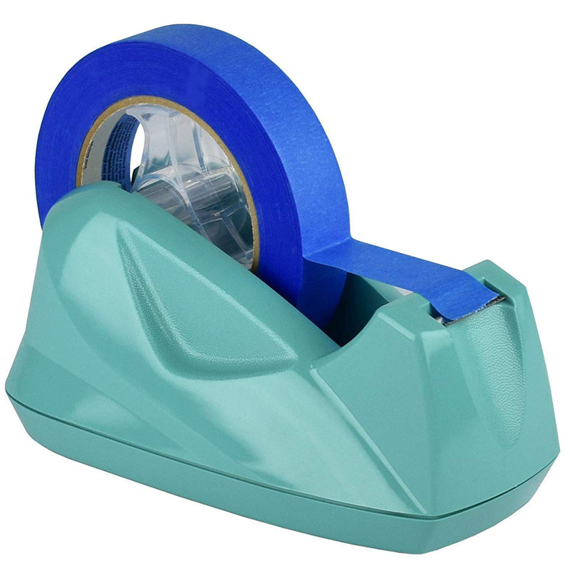[Australia - AusPower] - Acrimet Premium Desktop Tape Dispenser Jumbo Non-Skid Base (Heavy Duty) (Solid Green Color) 