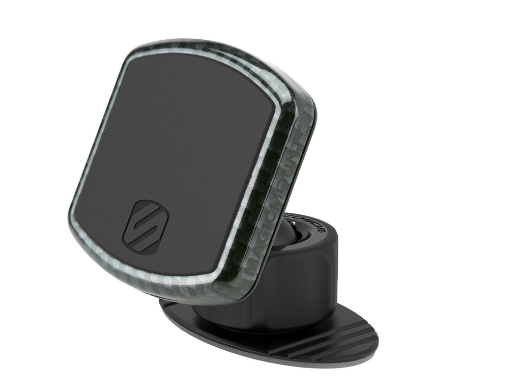 [Australia - AusPower] - SCOSCHE MPDCFA MagicMount Pro Magnetic Mount Holder for Mobile Devices, Black Carbon Fiber Dash 