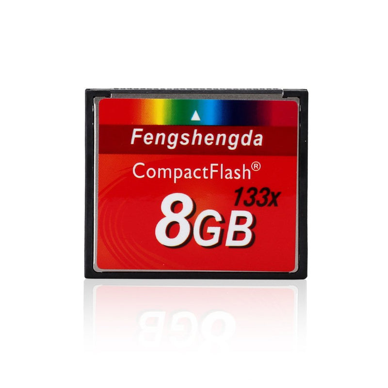 [Australia - AusPower] - FengShengDa 8G Extreme Compact Flash Memory Card Speed Up to 80MB/s Frustration-Free Packaging SDCFHS-8G-AFFP 