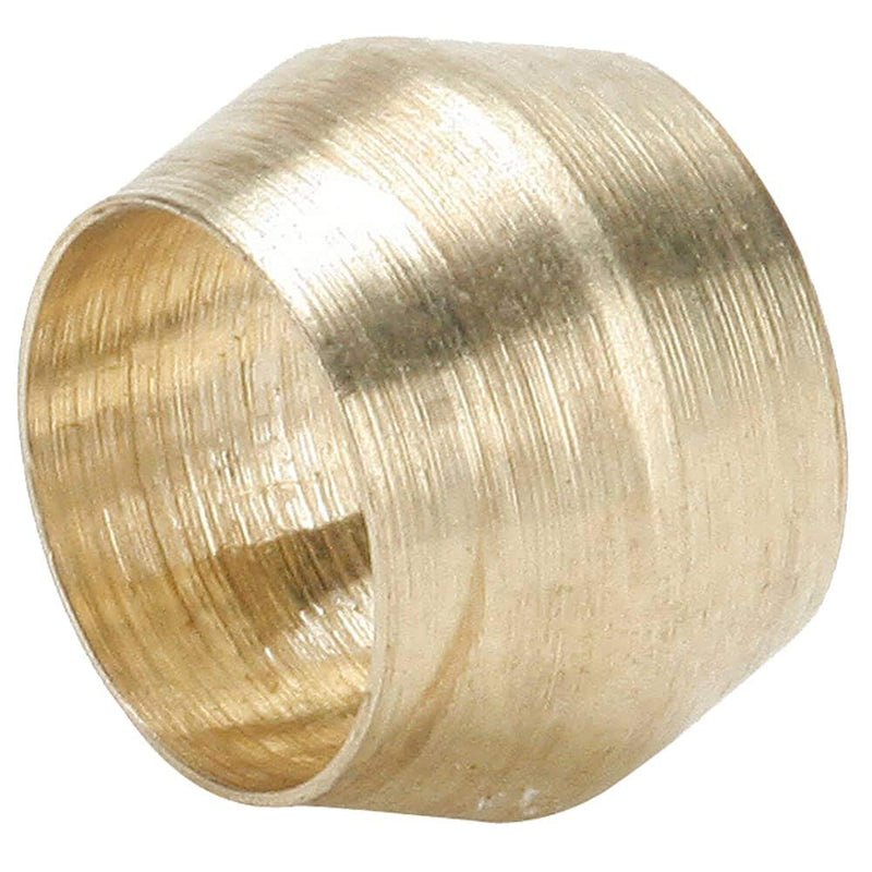 [Australia - AusPower] - Parker Hannifin 60C-8-pk20 Compression Fitting Sleeve, 1/2" Compression Tube, Brass (Pack of 20) 