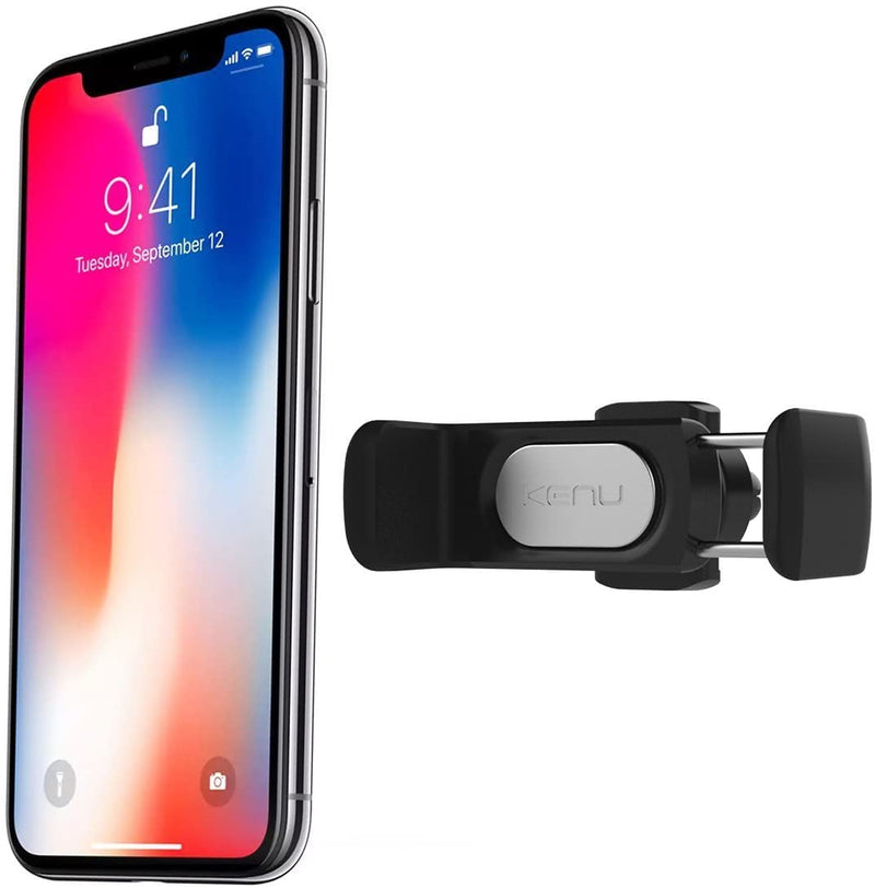 [Australia - AusPower] - Kenu Airframe Pro | Universal Vent Car Phone Mount Holder for iPhone, Android, Pixel, Samsung, LG, Moto, Huawei, Nokia, and Large to XL Smartphones Black Large to XL Phones 