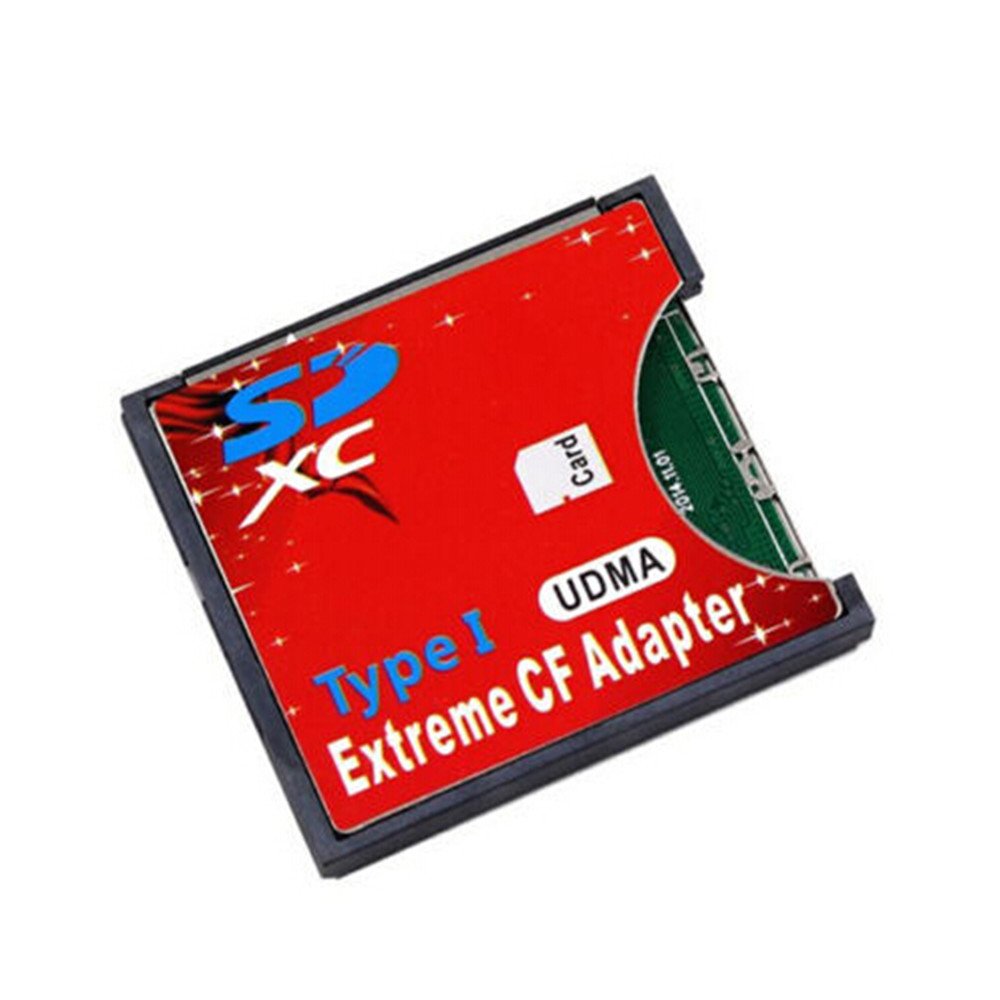 [Australia - AusPower] - Extreme Wireless WiFi SDHC SDXC Card Slot to CF Type I Compact Flash Memory Card Adapter for SLR Camera Card 