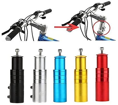 [Australia - AusPower] - BlueSunshine Bike Handlebar Riser Bicycle Fork Stem Raiser Extender Head Up Raiser Aluminum Alloy Black 