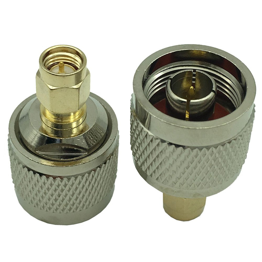 [Australia - AusPower] - DONG RF Coax Coaxial Adapter N Male to SMA Male,N Type Male to SMA Male Convertor Wi-Fi Adaptor Connector 