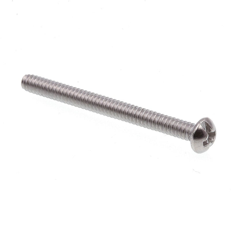 [Australia - AusPower] - Prime-Line 9003284 Machine Screw, Round Head, Slotted/Phillips Combo, #6-32 X 1-1/2 in, Grade 18-8 Stainless Steel, Pack of 25 