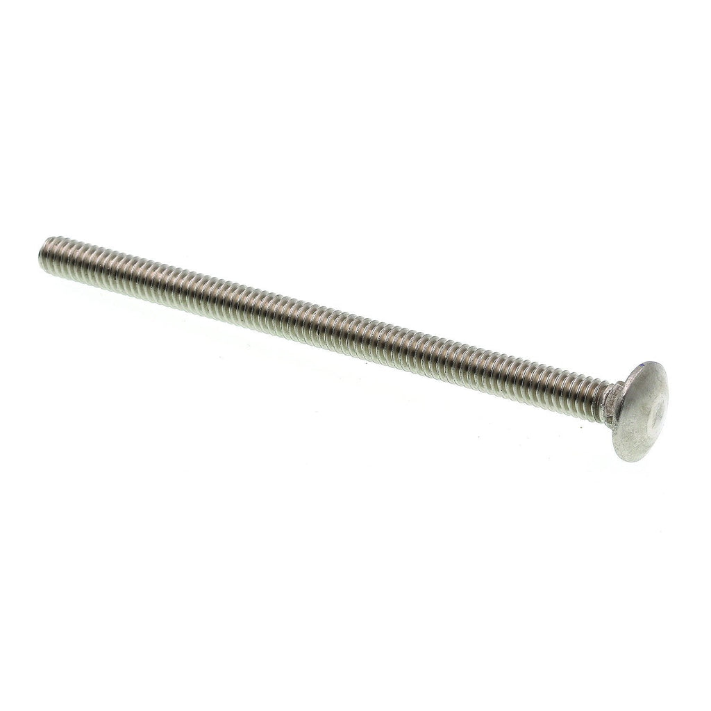[Australia - AusPower] - Prime-Line 9062545 Carriage Bolts, 1/4 in.-20 X 4 in., Grade 18-8 Stainless Steel, 15-Pack 