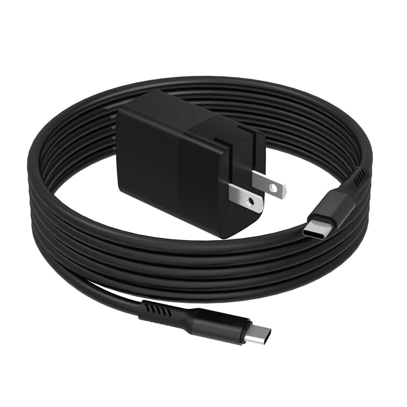 [Australia - AusPower] - Nicpower 18W Fast Charger Fit for Microsoft Surface Duo with 7.5ft USB C to C Cable 