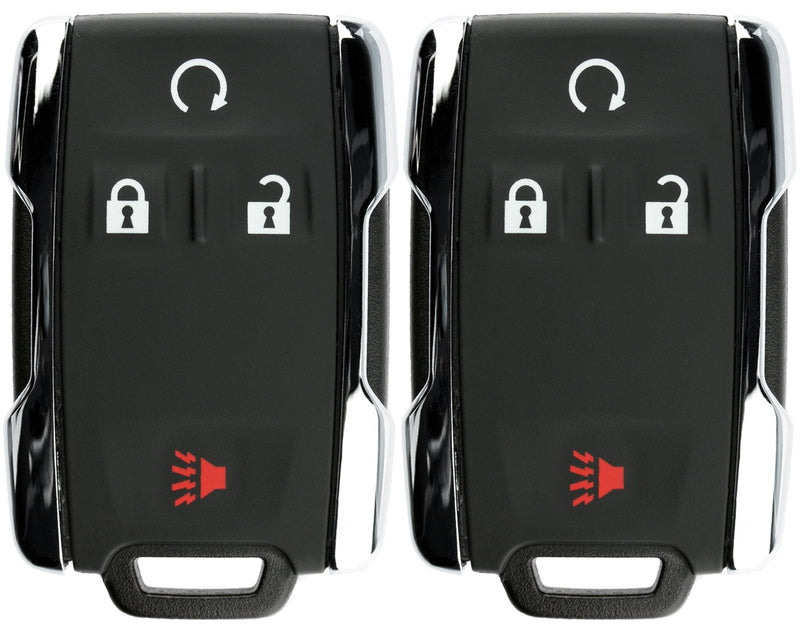 [Australia - AusPower] - KeylessOption Keyless Entry Remote Control Car Key Fob Replacement for Chevy GMC M3N-32337100 (Pack of 2) 