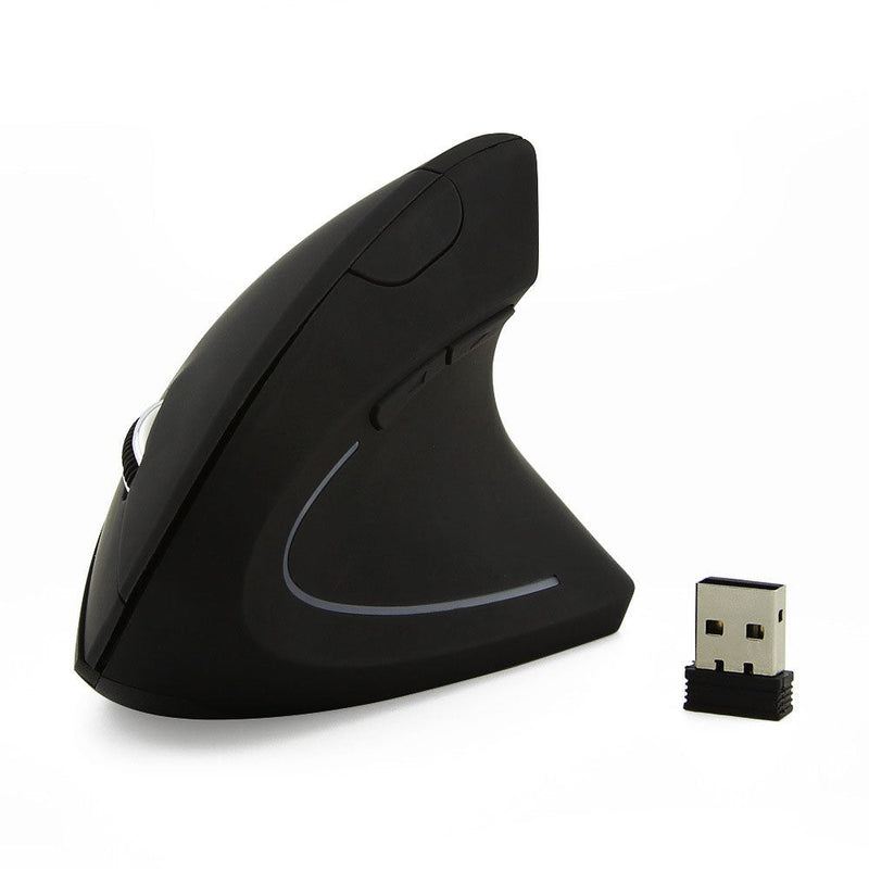 [Australia - AusPower] - Sokelinn-six Wireless Vertical Mouse,2.4Ghz Cordless 800/1200/1600 Adjustable DPI High Sensitivity Ergonomic USB Gaming Mouse for Computers and Laptops 