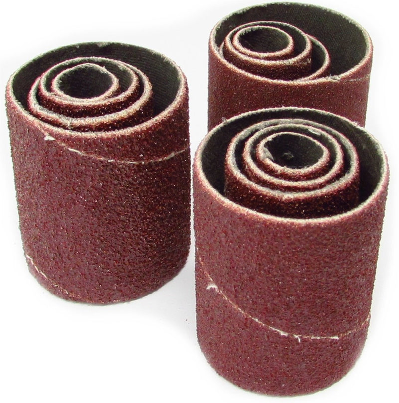 [Australia - AusPower] - 2-inch Long Spindle Sanding Sleeves, Assorted Grit, Pack of 12 12pk Sanding Sleeves [Assorted Grit] 