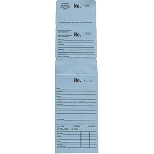 [Australia - AusPower] - 100 Jewelry Repair Envelopes Numbered in Consecutive Order Blue Color 