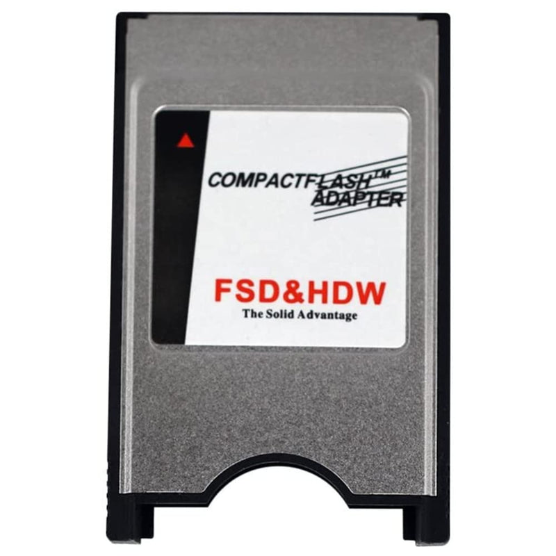 [Australia - AusPower] - New Compactflash Card to PC Card Adapter Notebook Laptop PCMCIA Compact Flash Memory Card Reader CNC 