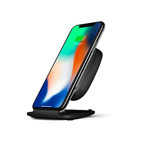 [Australia - AusPower] - ZENS Wireless Charger Stand, Adjustable Qi Charging Pad Features 15W Base, Supports Samsung Fast Charge, Works with iPhone 8, 8+, X, Samsung Galaxy S7, S8, Android, and All Other Qi Enabled Devices 