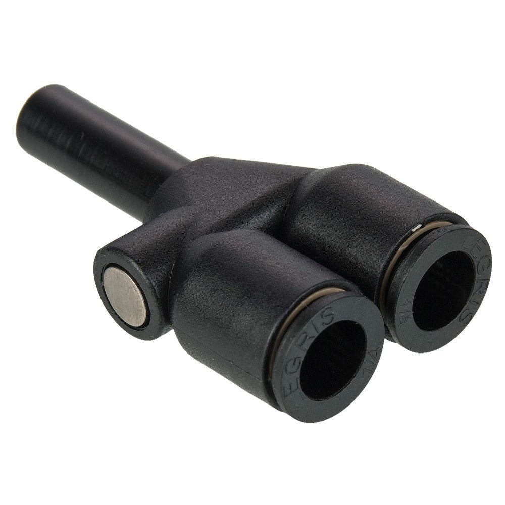 [Australia - AusPower] - Parker 362PLPSP-8M-10M-pk10 Composite Push-to-Connect Fitting, Tube to Tube, Glass Reinforced 6.6, Push-to-Connect and Plug-in Stem Plug-in Y, 8 mm and 10 mm, Nylon, 8 mm, 10 mm (Pack of 10) 