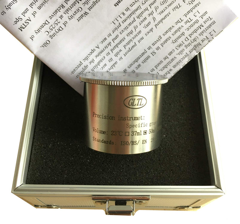 [Australia - AusPower] - GLTL Optional Paint Density Specific Gravity Cups Stainless Steel (50ml) 50ml 
