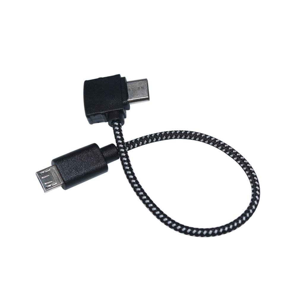[Australia - AusPower] - USB Data Cable Line Adapter with Type C Port for DJI Spark Remote Controller Connect to Mobile Phones- Type C Type C Port for phone 
