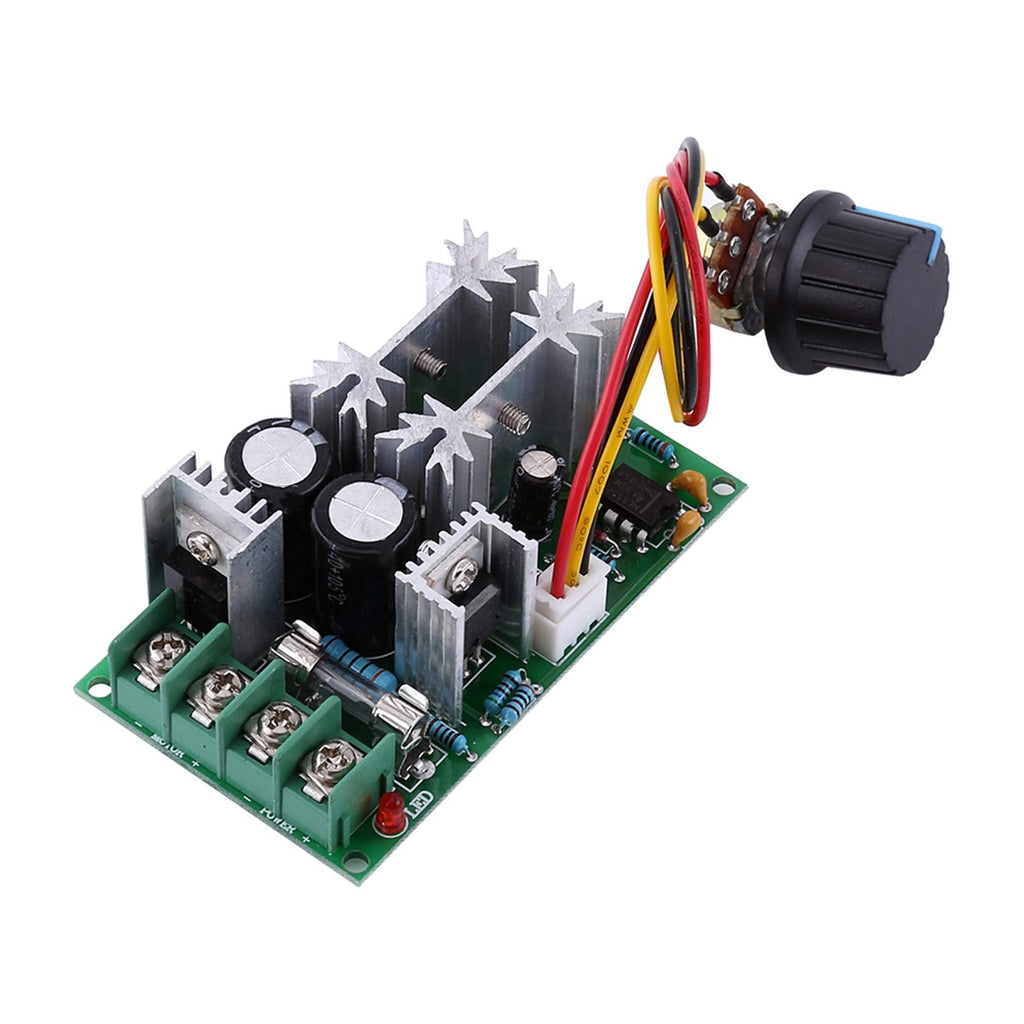 [Australia - AusPower] - PWM DC Motor Speed Controller 12V 24V 36V 48V 20A DC Motor Driver Module High Power Current Regulator 