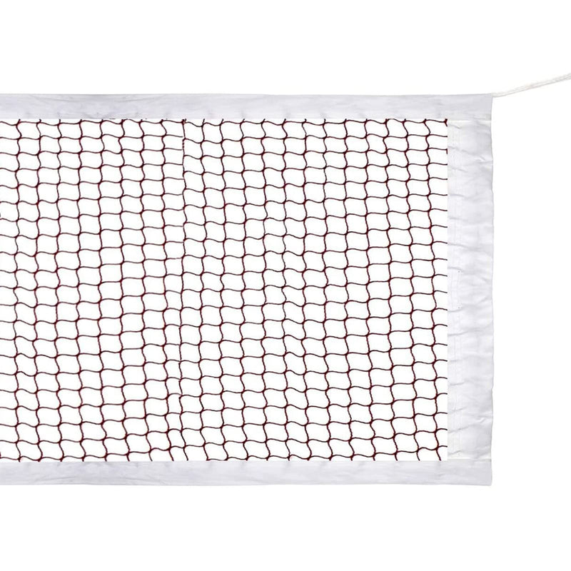 [Australia - AusPower] - NKTM Outdoor Badminton Tournament Net for Garden Schoolyard Backyard (20 FT x 2.5 FT) Red 20 FT x 2.5 FT 