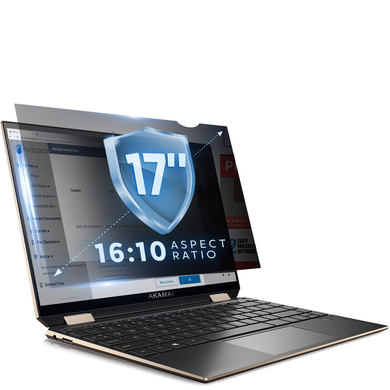 [Australia - AusPower] - 17.0 inch Widescreen (16:10) - Laptop Screen Privacy Shield - Laptop Anti Glare Screen Protector - Blue Light Protection by Akamai 17.0 inch widescreen (16:10) Black 