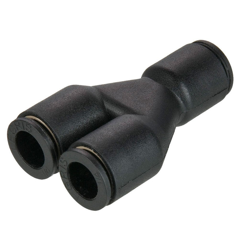 [Australia - AusPower] - Parker 362PLP-4M-6M-pk10 Composite Push-to-Connect Fitting, Tube to Tube, Glass Reinforced 6.6, Push-to-Connect Union Y, 4 mm and 16 mm, Nylon (Pack of 10) 