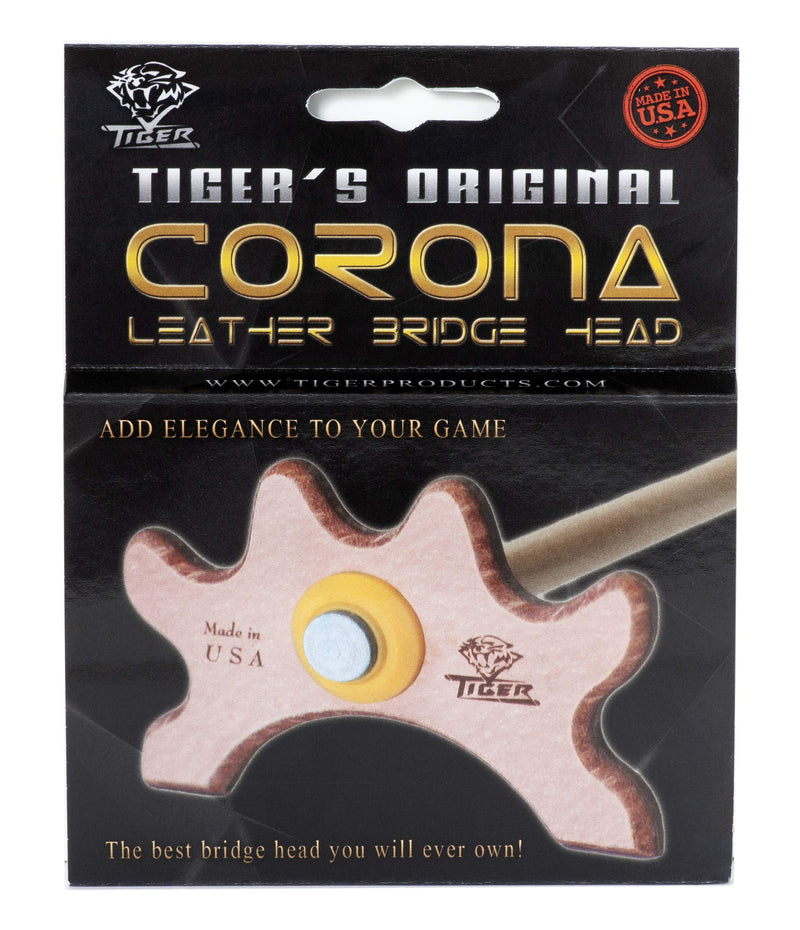 [Australia - AusPower] - Tiger Corona Pool Cue Leather Bridge Head 