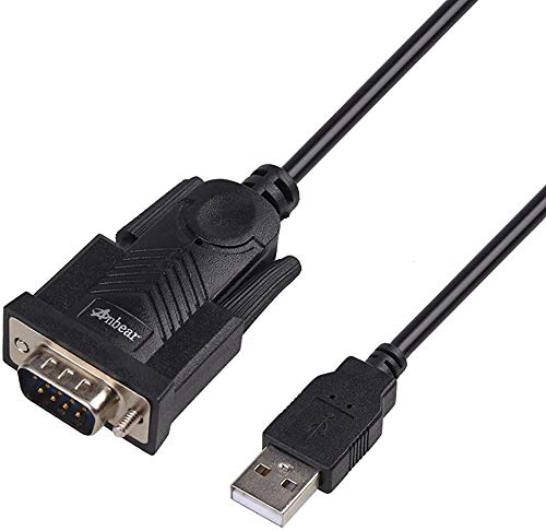[Australia - AusPower] - USB to RS232 Cable(5 Feet),Anbear USB 2.0 to Serial Cable DB9 Converter Adapter with PL2303 Chipset for Windows 10, 8.1, 8, 7, Vista, XP, 2000, Linux and Mac OS X 10.6 and Above 